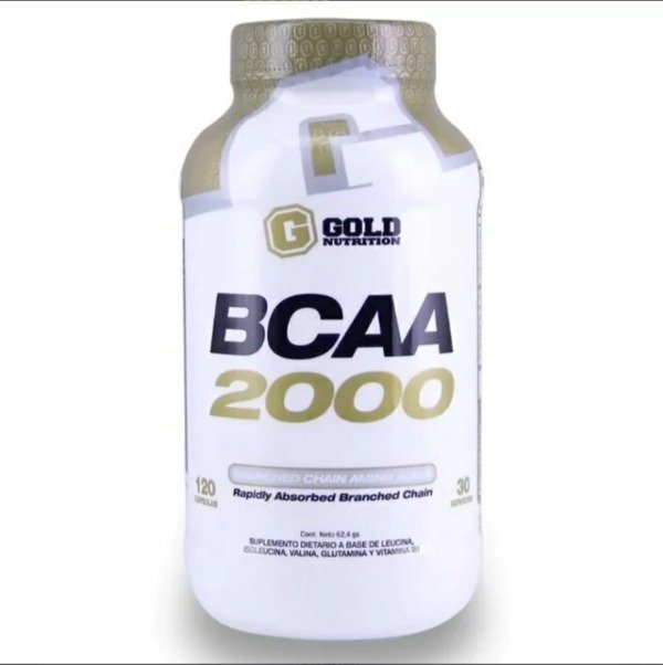 Producto - BCAA Gold 2000 X120 cápsulas