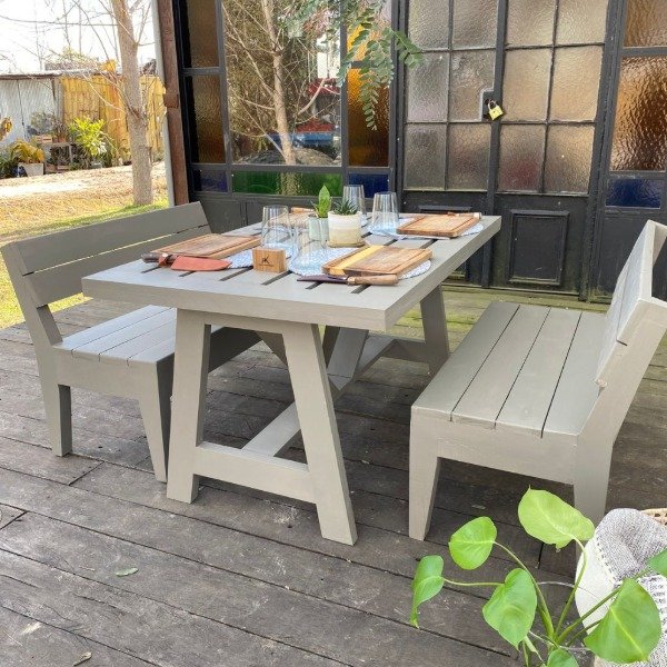 Producto - Juego de Comedor Exterior "Low Dining" - 2