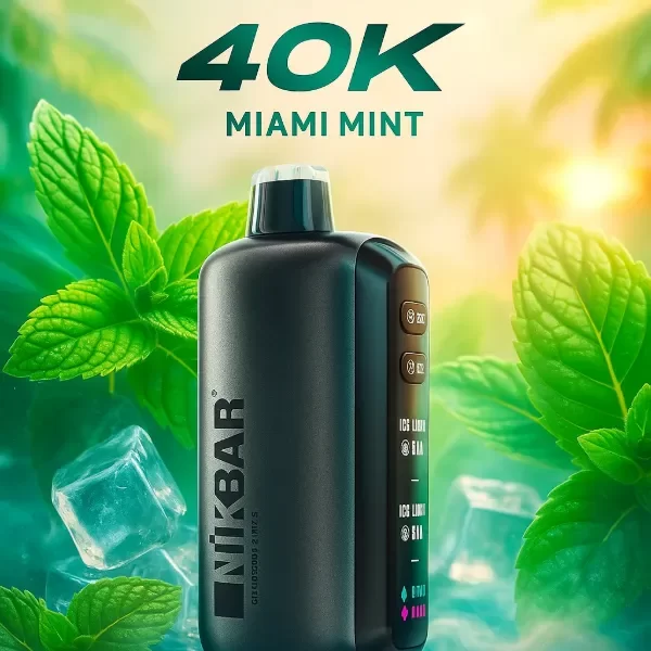 Producto - NIKBAR ICE BABY 40K (MIAMI MINT)