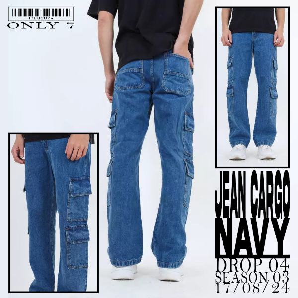 Producto - Jean Cargo Navy