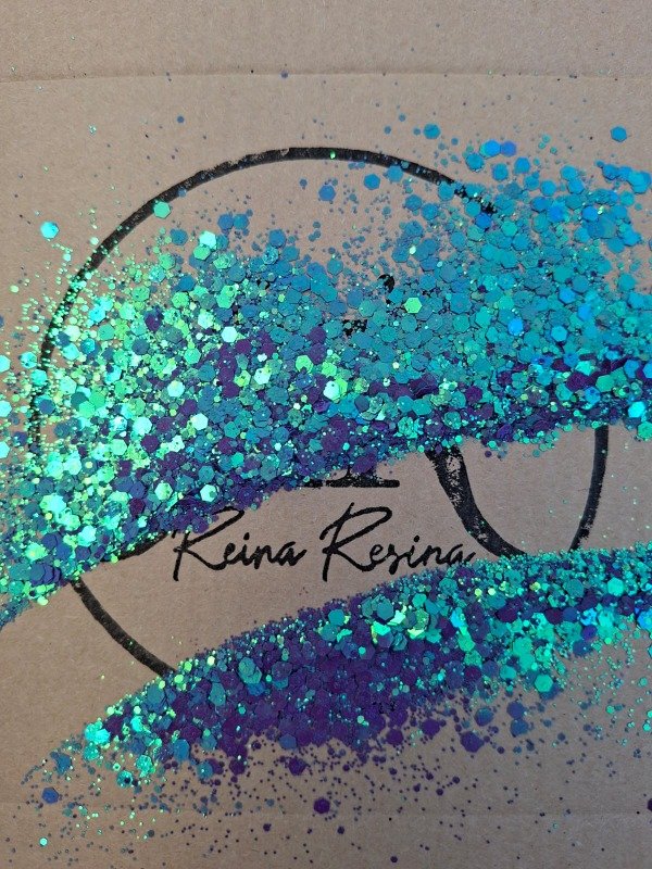 Producto - Gliiter cola de sirena cósmica camaleon