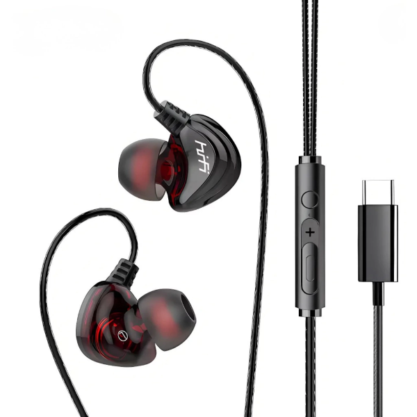 Producto - Auriculares GK T200 In Ear Usb-c Cable Anti Enredos Con Mic