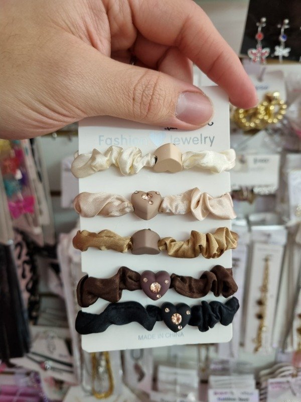 Producto - Scrunchies con Apliques - 0