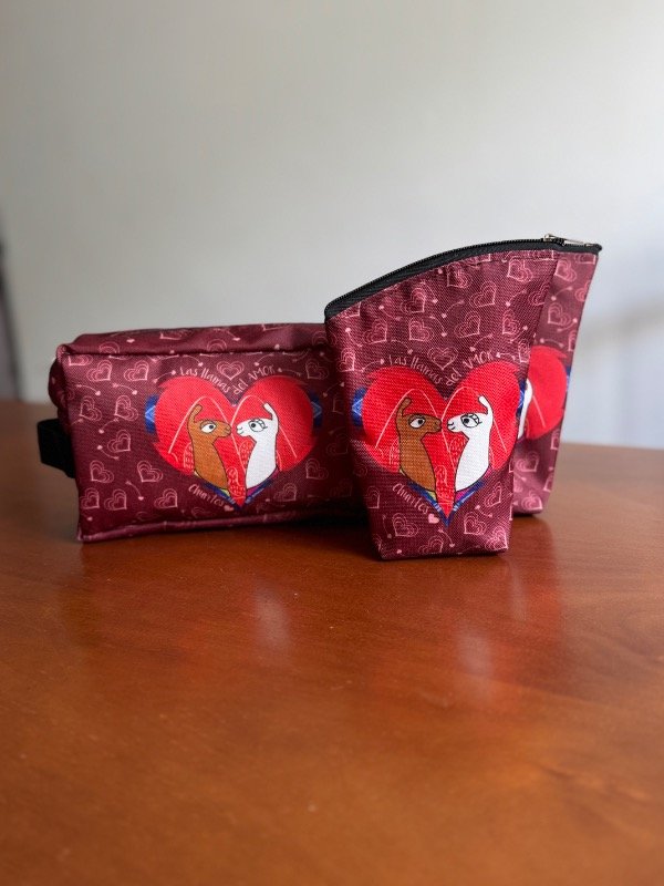Producto - Chaulatas con neceser XL llamas del amor