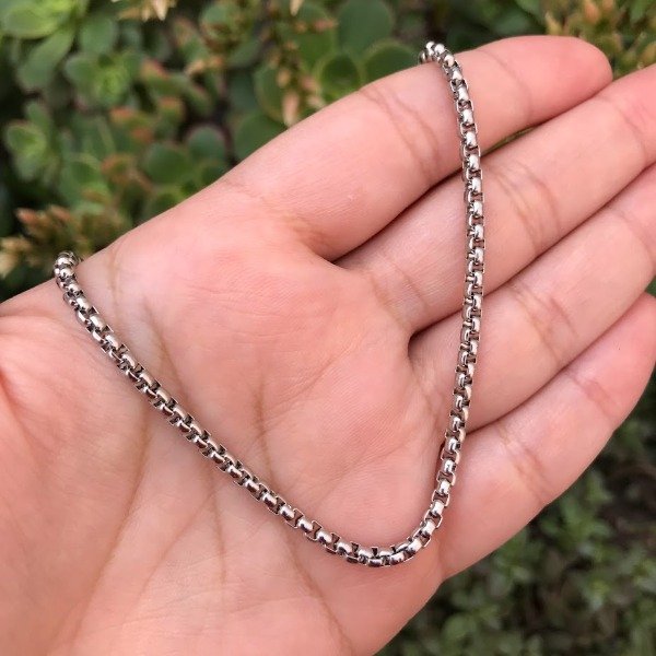 Producto - Cadena Rolo Cuadrada Mediana/Grande
