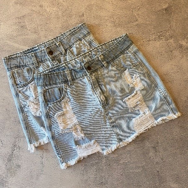 Producto - FALDA RÍGIDA CELESTE