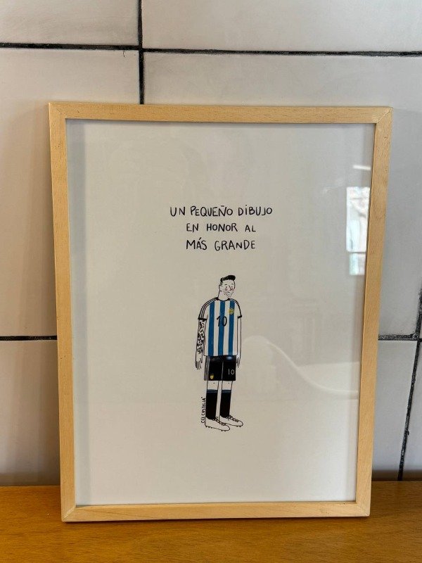Producto - Cuadro MESSI