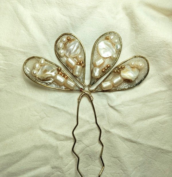 Producto - Horquilla de cuatro pétalos (ideal novias) - 2
