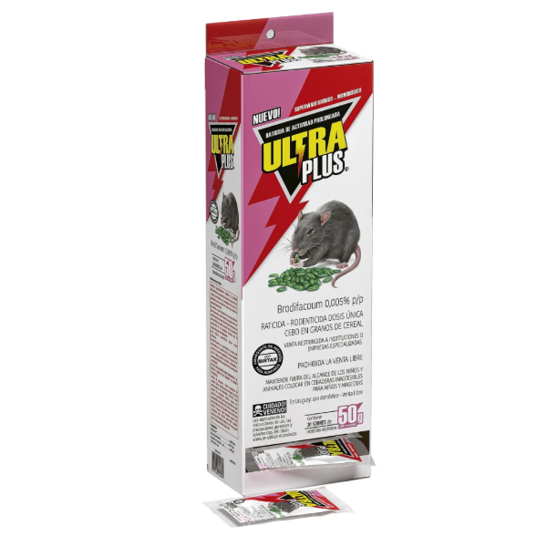 Producto - BINKA Raticida Ultra x 30 Sobres x 50 Gs