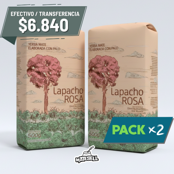 Producto - LAPACHO ROSA PACK x2