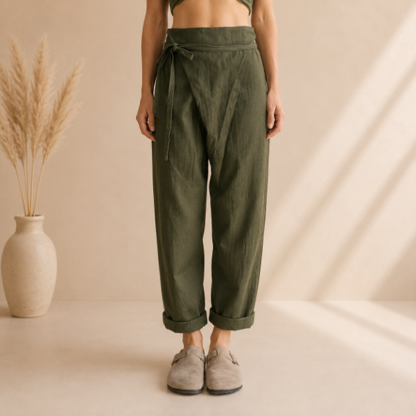 Producto - Pantalon Cruzado Verde