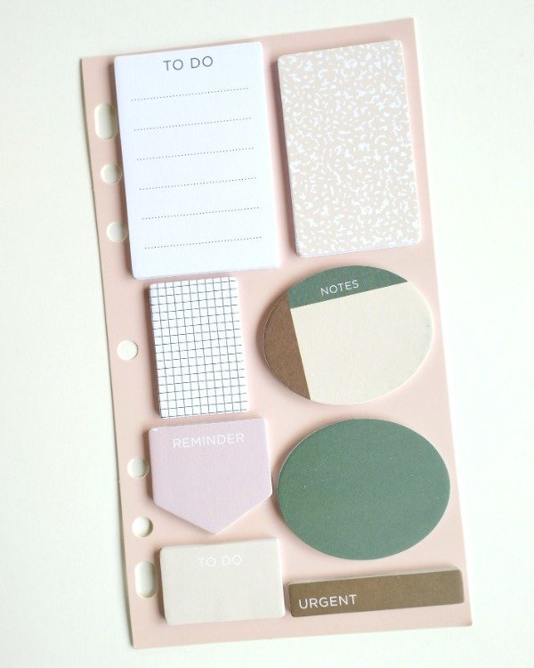 Producto - Notas adhesivas: SET DE 8