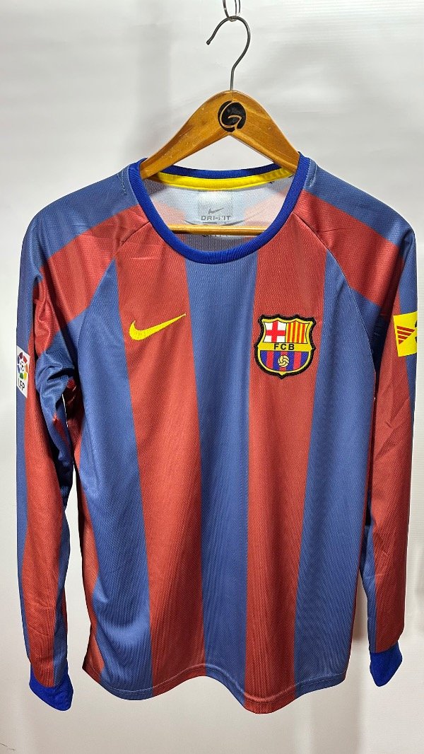 Producto - Ronaldinho FC Barcelona Titular 2005/2006 Manga Larga