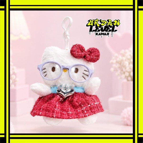 Producto - Llavero Peluche Hello Kitty con Anteojos - Sanrio