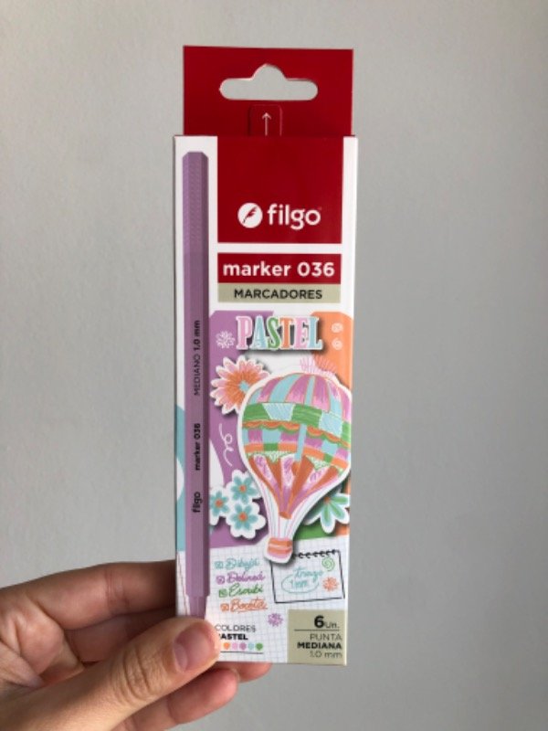 Producto - Marcadores Filgo 036 Pastel
