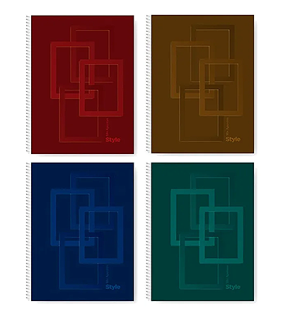 Producto - Cuaderno MIS APUNTES 16 x 21 tapa dura x 120 hs