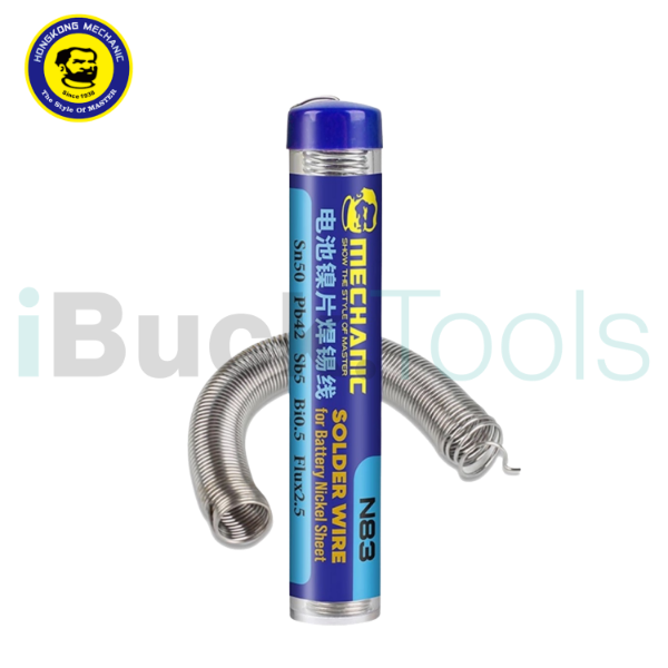Producto - Estaño alambre niquel N83 25g 0.8mm - Mechanic