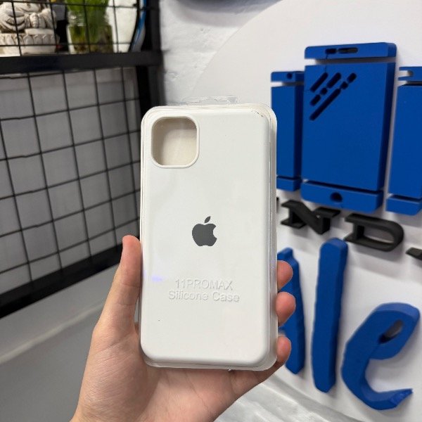Producto - Silicone Case Blanca - IPhone 11 Pro Max