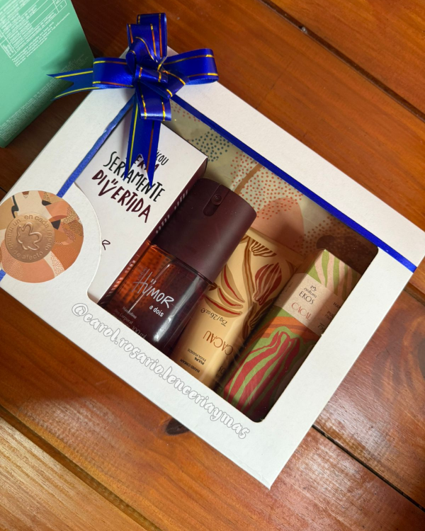 Producto - Kit regalable Humor a dois + Ekos cacao