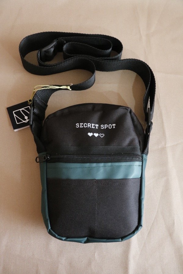 Producto - Morral negro y turquesa