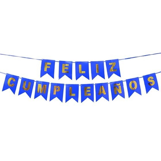 Producto - BANDERIN FELIZ CUMPLEAÑOS