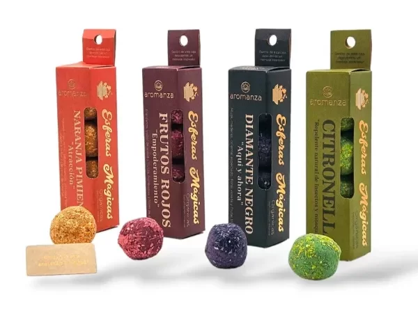 Producto - Esferas mágicas orgánicas x4 unidades - Aromanza - 9