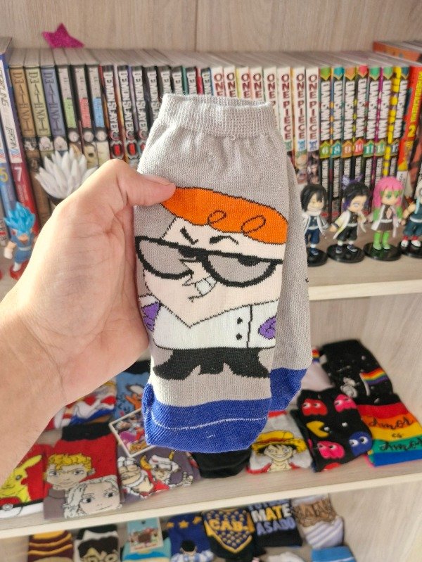 Producto - EL LABORATORIO DE DEXTER - SOQUETE DEXTER GRIS