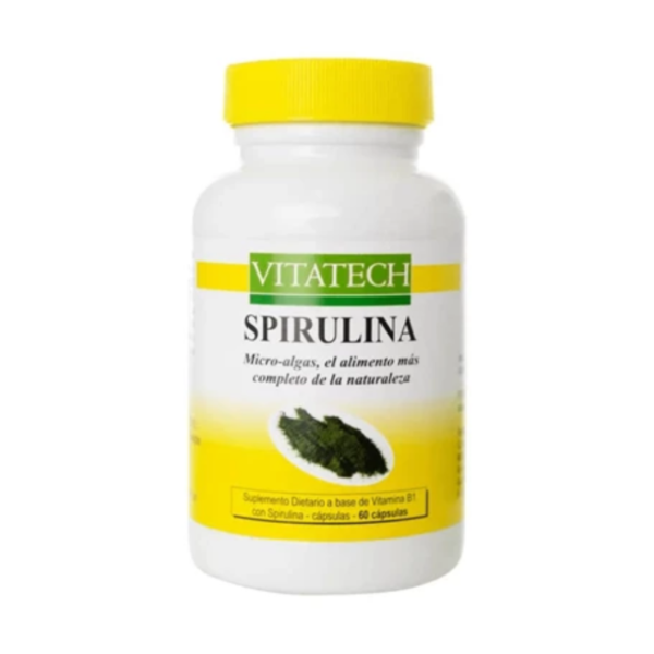 Producto - Vitatech Spirulina x 60 comprimidos