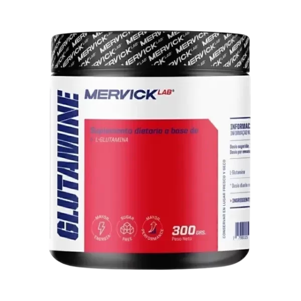 Producto - MERVICK L-GLUTAMINA 300 grs