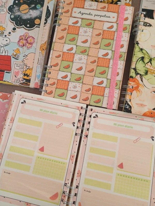 Producto - Agenda perpetua sandía - 1