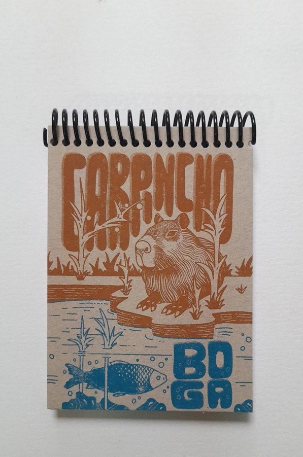 Producto - Libreta Carpincho/Boga