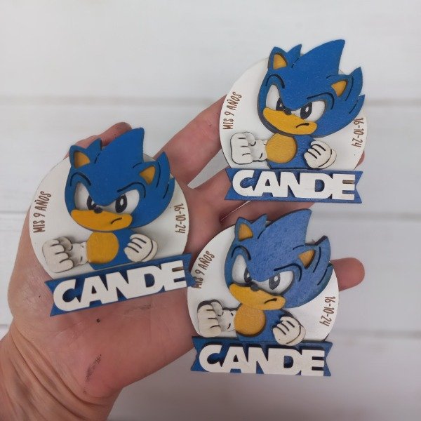Producto - IMANES O LLAVEROS SONIC