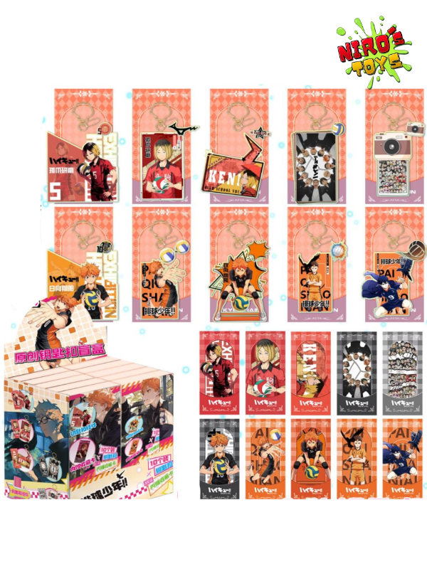Producto - Haikyuu set x10 - Llavero Acrílico Haikyuu - Nirostoys