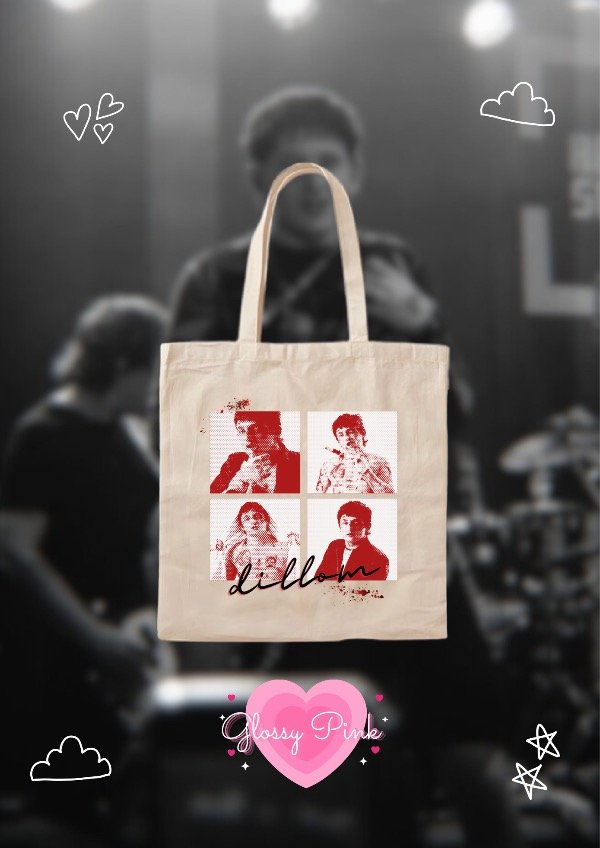 Producto - Tote Bag Dillom Collage - DTF