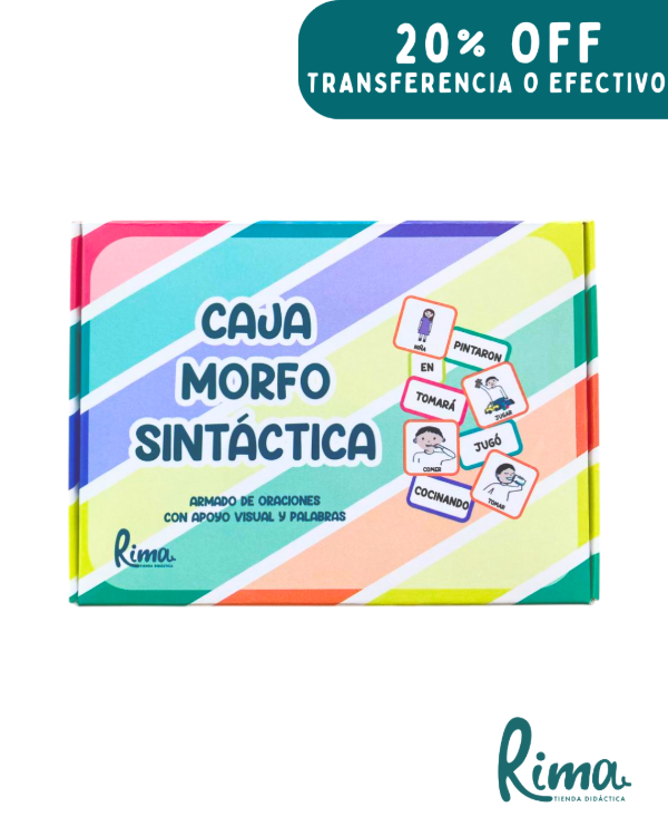 Producto - CAJA MORFOSINTÁCTICA