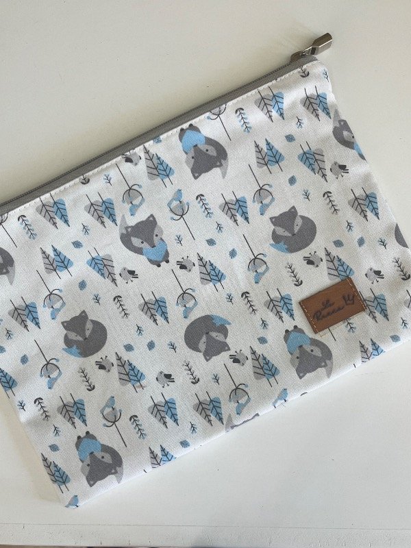 Producto - Neceser zorrito celeste