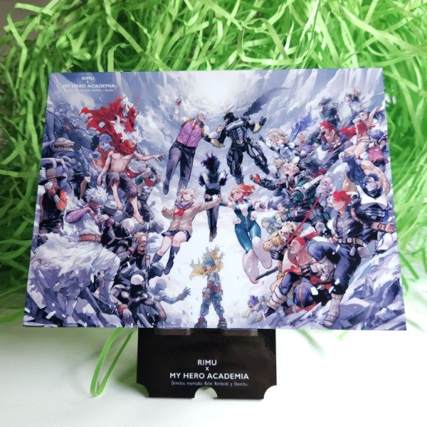 Producto - Lámina/Póster Metálico "MY HERO ACADEMIA"