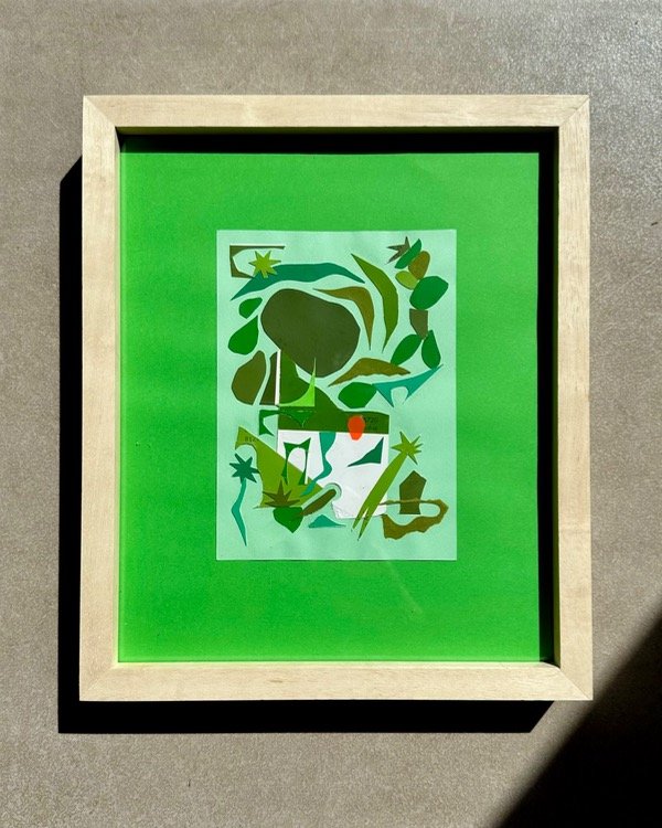 Producto - Collage rocas - Enmarcado