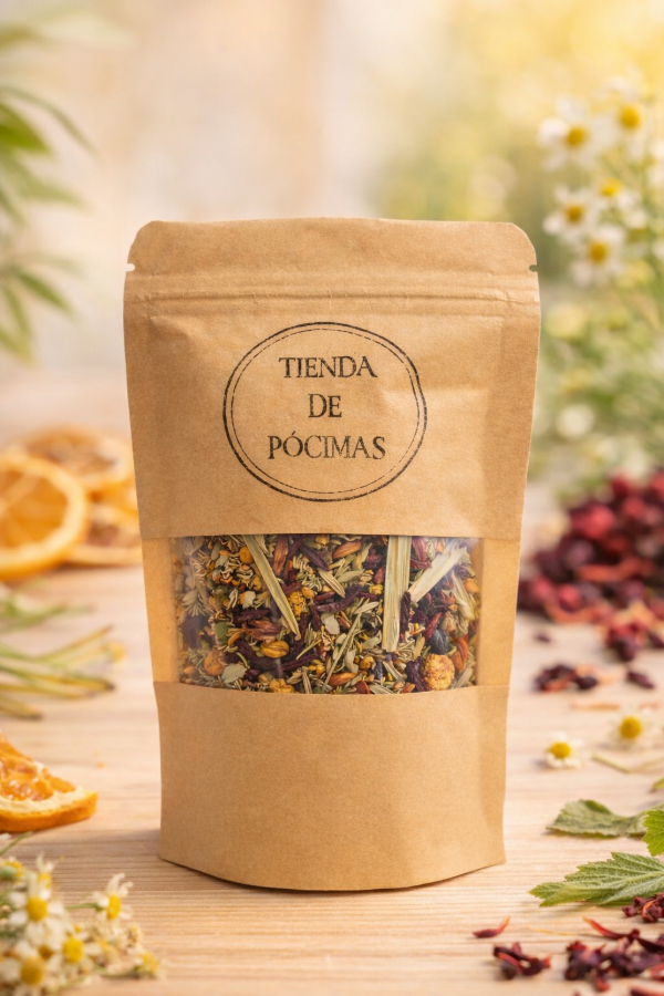 Producto - BLEND MANZANILLA NARANJA LEMONGRASS E HIBISCO