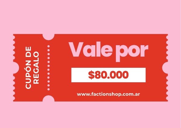 Producto - Vale para regalar