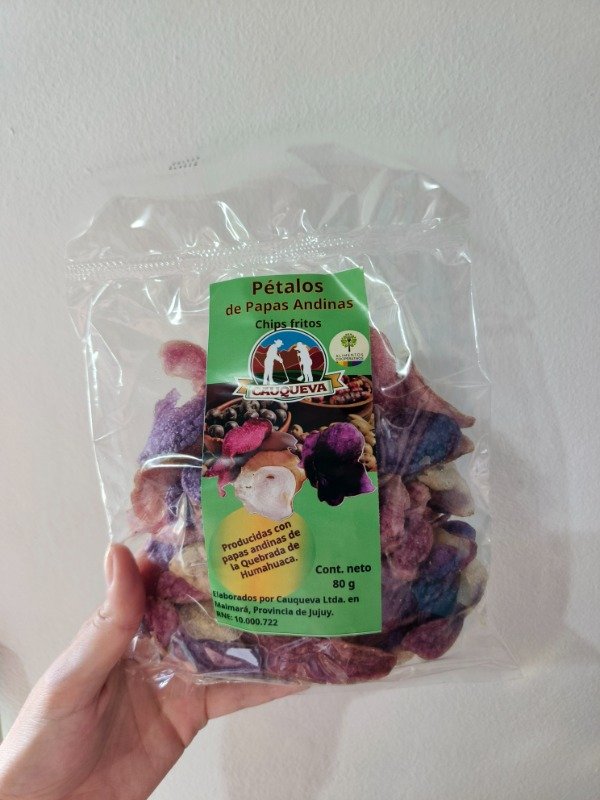Producto - PETALOS DE PAPA ANDINAS x80gr