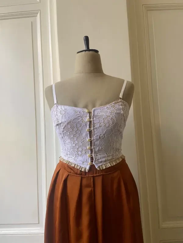 Producto - Corset Amapola Natural