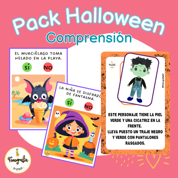 Producto - Pack Halloween: comprensión