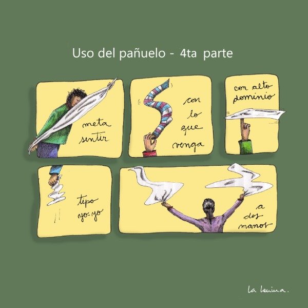 Producto - Calco "Uso del pañuelo - 4ta parte"