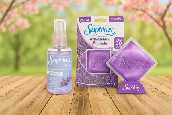 Producto - Combo Mini Textil 60 ml + Sensaciones - Saphirus
