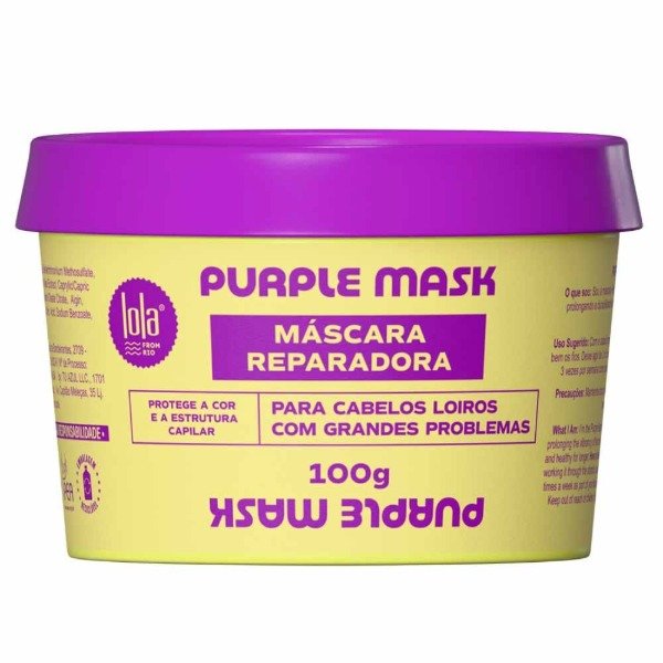 Producto - LOLA PURPLE MASK MASCARA REPERADORA