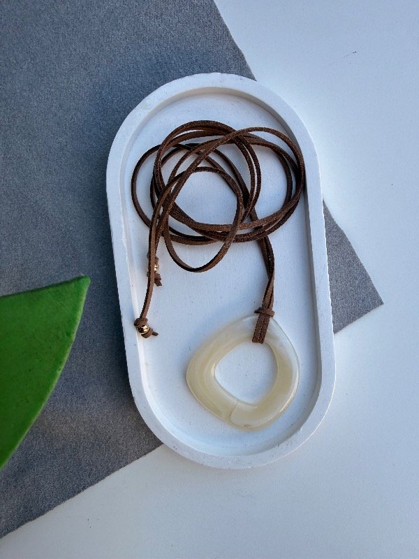 Producto - Choker carey beige