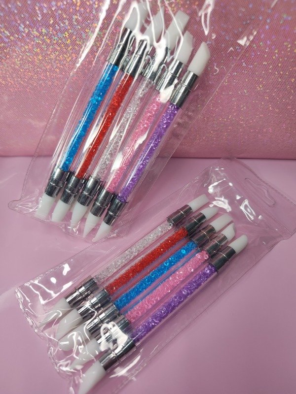 Producto - Set Pinceles de Silicona doble punta