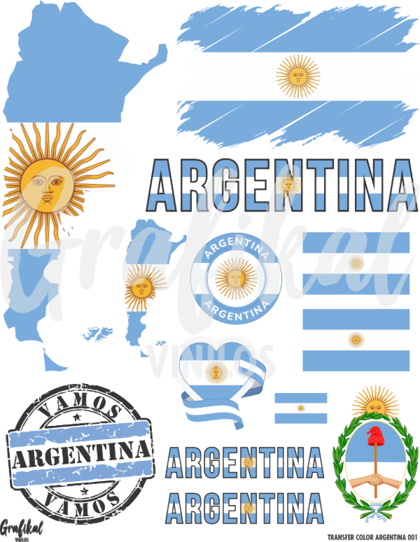 Producto - Transfer Color Argentina 001