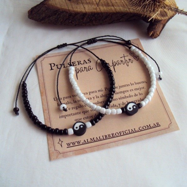 Producto - Pulseras para compartir - Yin Yang